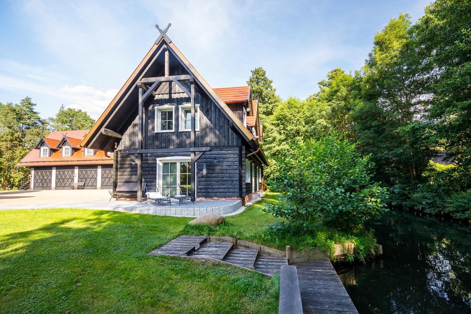 Spreewald Chalet Wohnung Burg  Exteriér fotografie